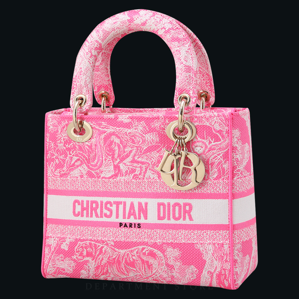 CHRISTIAN DIOR(USED)크리스찬디올 레이디 D Lite 미디엄 백